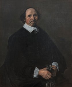 Bir Adamın Portresi, c. 1655-60 (tuval üzerine yağlı boya) by Frans Hals