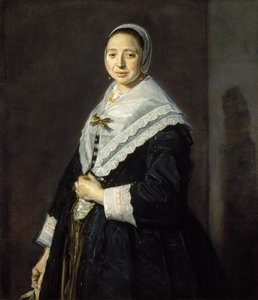 Bir Kadın Portresi by Frans Hals