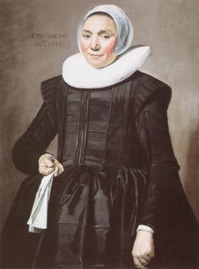Bir kadın portresi by Frans Hals