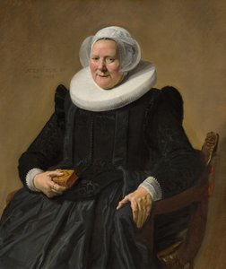 Yaşlı Bir Kadının Portresi, 1633. by Frans Hals