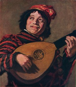 Ud Oyuncusu, 1623 by Frans Hals