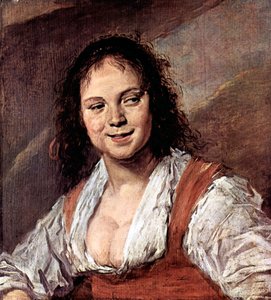 Genç kadın by Frans Hals