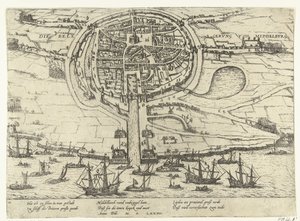 Middelburg Kuşatması, 1574 by Frans Hogenberg