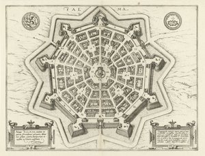 Palmanova Haritası Palma (nesne üzerindeki başlık)