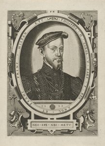 İspanya Kralı II. Philip'in Portresi by Frans Huys