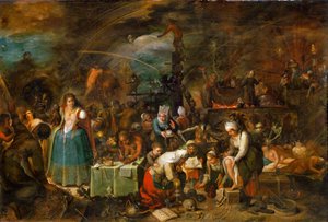 Bilinmeyen resim by Frans II the Younger Francken