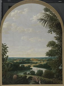 Brezilya'da manzara by Frans Jansz Post