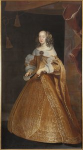 Eleonore de Nevers Mantua (veya de Gonzague Mantoue veya de Mayenne), Kutsal İmparatorluğun İmparatoriçesi - Mantua, Nevers ve Rethel Prensesi Eleonora Gonzaga'nın Portresi (1630-1686), Kutsal Roma İmparatoriçesi, Luycx, Frans (1604-1668) . Tuval üzeri by Frans Luyckx or Leux
