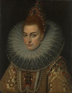 Arşidüşes Isabella Clara Eugenia (1566-1633), İspanya İnfanta Portresi by Frans Pourbus (II) (workshop of)