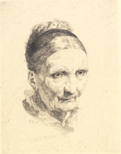 Eski bir eşin başı. Bayan Rasmussen by Frans Schwartz
