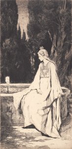 Çeşmedeki prenses by Frans Schwartz