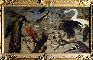 Kuşların konseri (Bir kuşun konseri). Frans Snyders