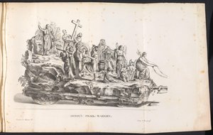 1825 Saint Rombout için alayda üçüncü şamandıra Üçüncü Prael-waegen (nesne üzerindeki başlık)
