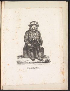 Sinjoorke, 1825 Signorken (nesne üzerindeki başlık)