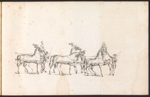 1825, Saint Rombout için tören alayındaki ilk şamandıranın uzunluğu