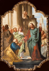 Parish kilisesi (Bizim Leydi Bölge Kilisesi). İç mekan. tablo. Frans Ykens. by Frans Ykens
