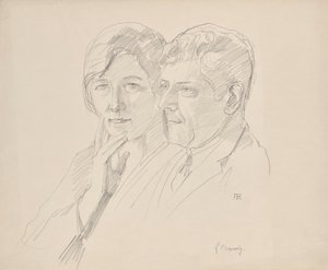 Grete Wagner-Barwig ve Dr. Joseph Wagner by Franz Barwig d. Ä.