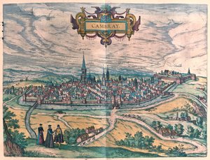Cambrai, Fransa by Franz Hogenberg