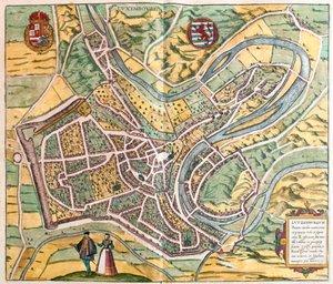 Lüksemburg by Franz Hogenberg
