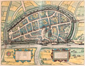 Neuss, Almanya (gravür by Franz Hogenberg