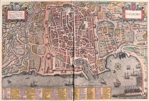 Palermo, İtalya (gravür