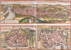 Rouen (Rotomagus), Nimes (Nemausus) ve Bordeaux (Burdigala), Fransa