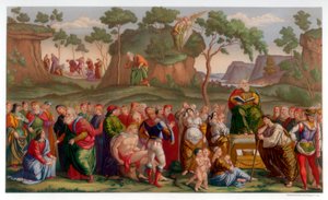 Musa Ahit ve Ölüm, 1481-1482 1870 by Franz Kellerhoven