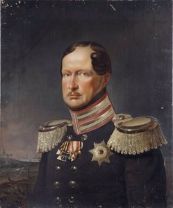 Frederic Guillaume III de Prusse - Prusyalı Frederick William III (1797-1840), Kruger, Franz (1797-1857). Tuval üzerine yağlıboya. Ulusal Müze Stockholm