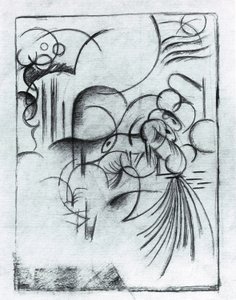 Soyut kompozisyon by Franz Marc