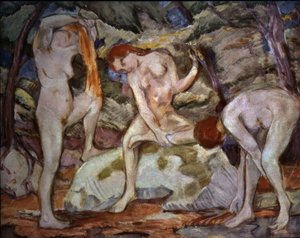 BANYOLAR - 1910 - O / L - 106 × 141 by Franz Marc