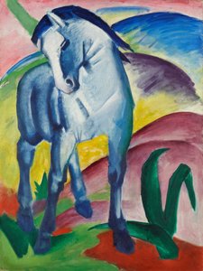 Mavi At I by Franz Marc