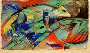 bukalemun by Franz Marc