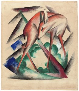 Geyik, 1912 by Franz Marc