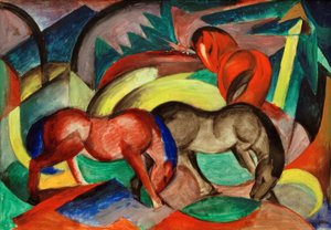 üç at by Franz Marc