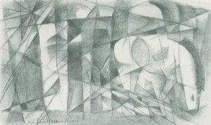 Franz Marc - Tarladan Eskiz Defteri - Sayfa 14 by Franz Marc