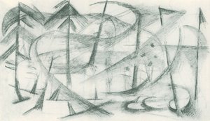 Franz Marc - Tarladan Eskiz Defteri - Sayfa 35 by Franz Marc