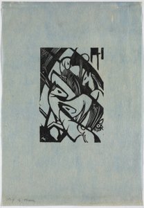 Almanca: Atlama atları by Franz Marc