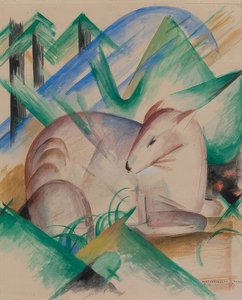 Alageyik. 1913 by Franz Marc