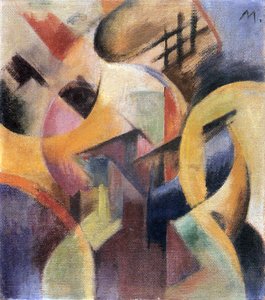 Küçük Kompozisyon I by Franz Marc