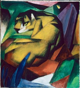 kaplan, 1912 by Franz Marc