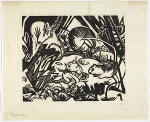 Seviye Efsanesi by Franz Marc
