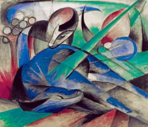Rüyada at by Franz Marc