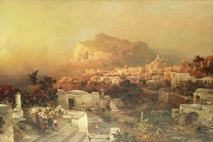 Capri, c.1870-79 (tuval üzerine yağlı boya)