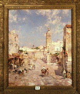 Mağribi Kasabasındaki Rakamlar by Franz Richard Unterberger