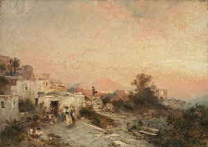 La Tarantella, Posilipo, Napoli, c.1895