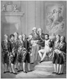 Napolyon (1769-1821) Anayasanın Varşova Dükalığına Verilmesi, 1843 by Franz Seraph Hanfstaengel