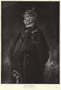 Otto von BIsmarck  by Franz Seraph von Lenbach