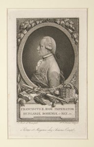 Francis II. ROM. Macaristan İmparatoru ve Bohemya Kralı by Franz Valentin Durmer