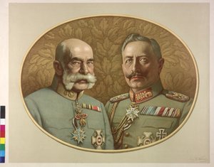 Avusturya İmparatoru ve William II Franz Joseph I by Franz Wurbel