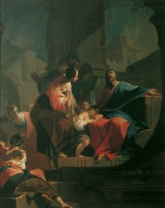 Mesih çocukları kutsadı by Franz Xaver Karl Palko